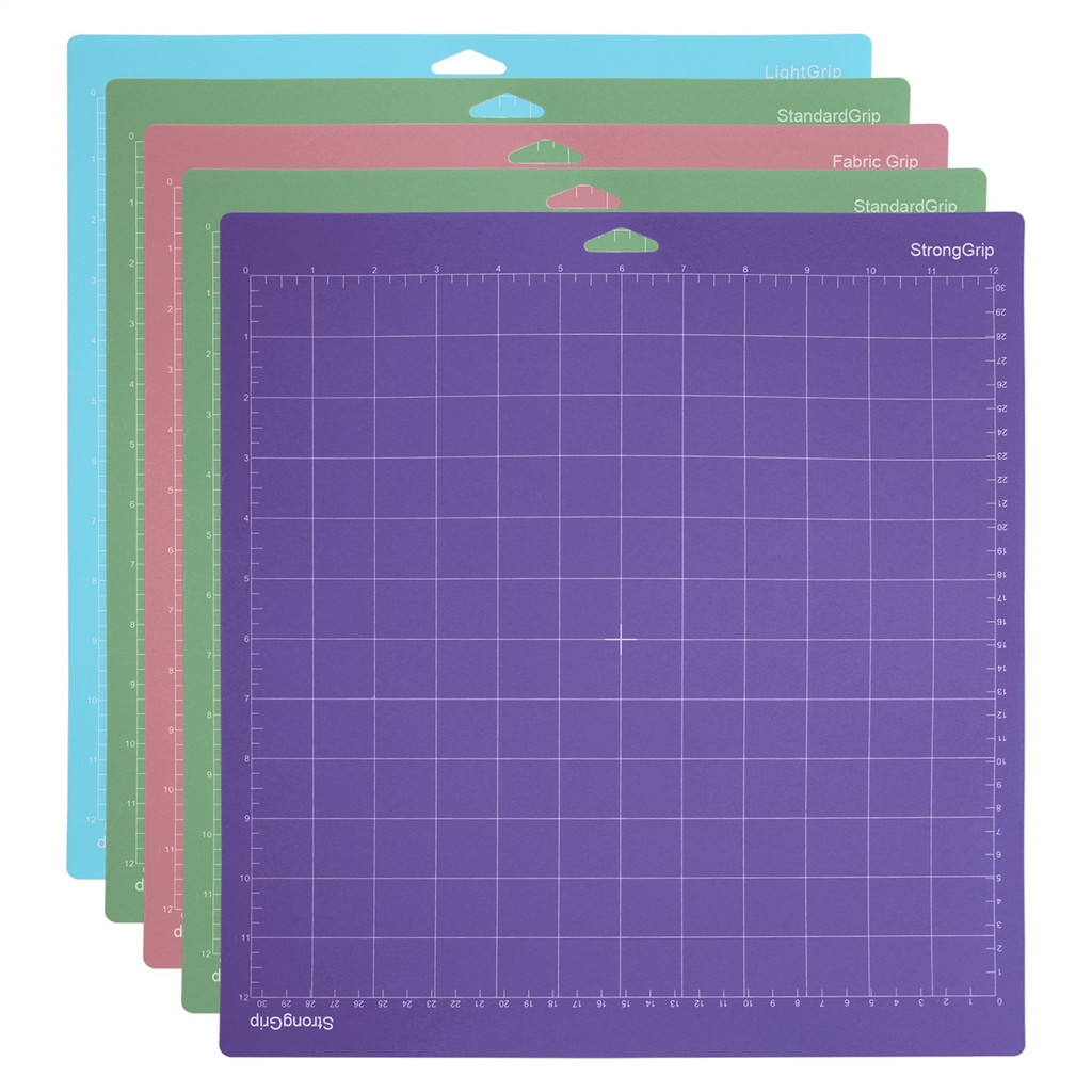 

5Pack Cutting Mats for Cricut Maker 3/Maker/Explore 3/Air 2/Air/One(12X12 Inch) Quilting Cricket Mats Accessories