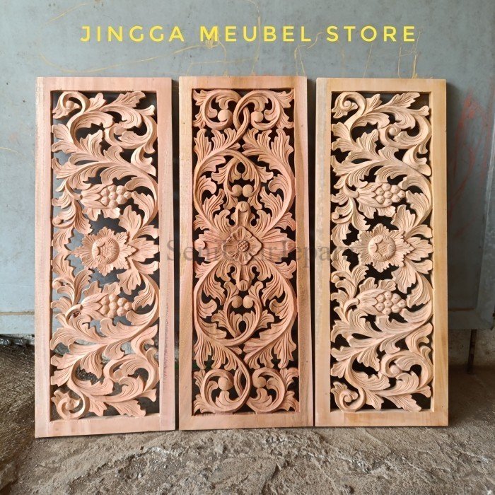 LOSTER UKIRAN KAYU / ROSTER VENTILASI / KUSEN PINTU JENDELA SU3243