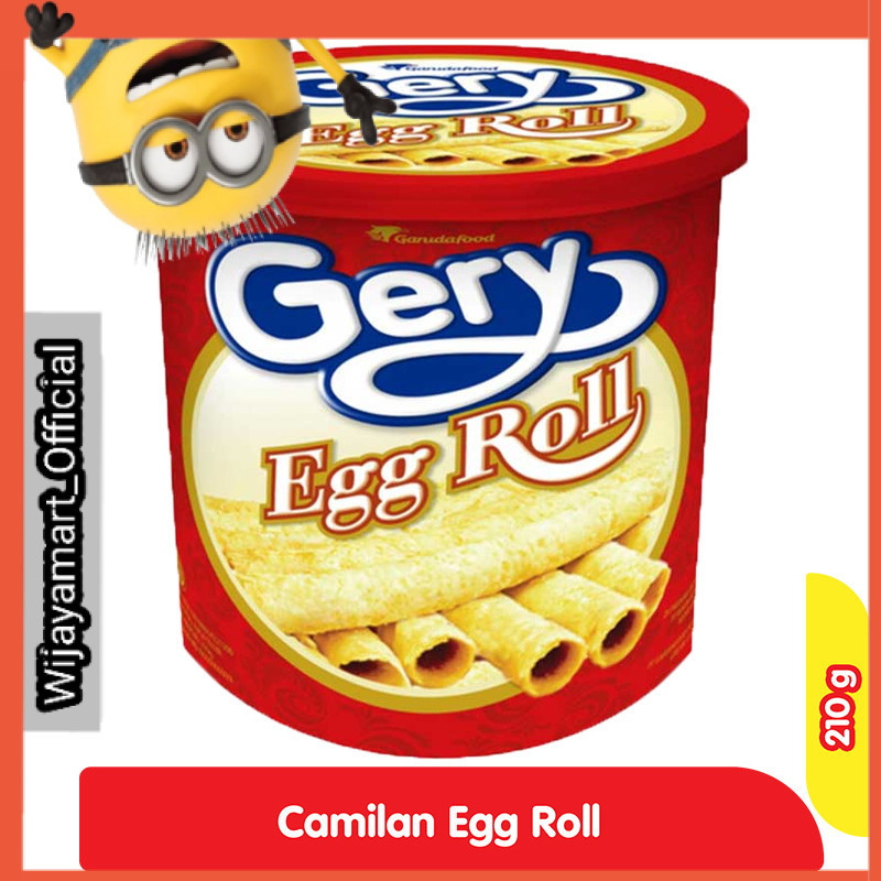 

Gery Biskuit Egg Roll Bucket 210 g