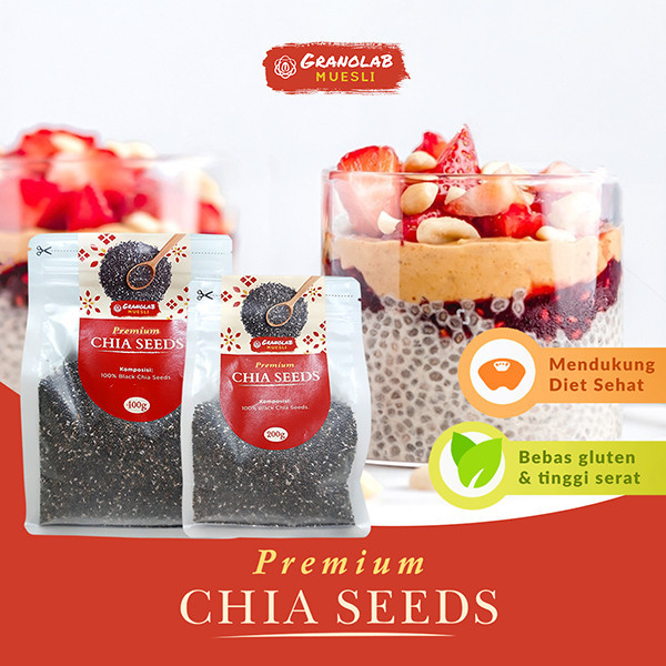 

Premium Black Chia Seed | Chiaseed Paraguay - Granolab Muesli
