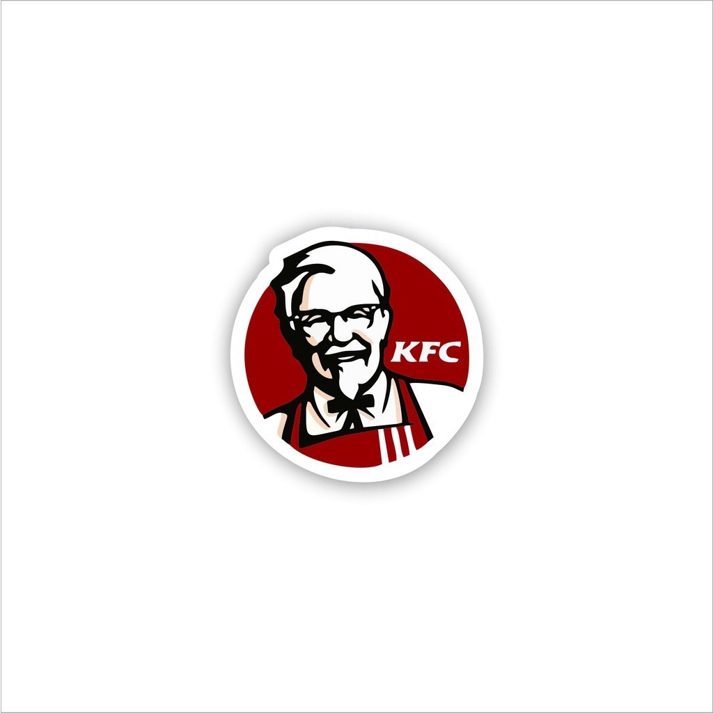 Sticker Kfc Stiker bahan graftac