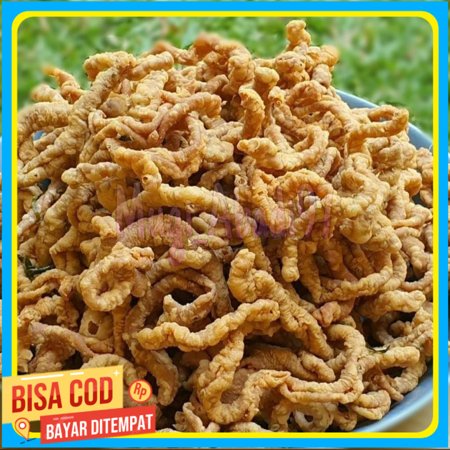 

2kg keripik usus ayam super original