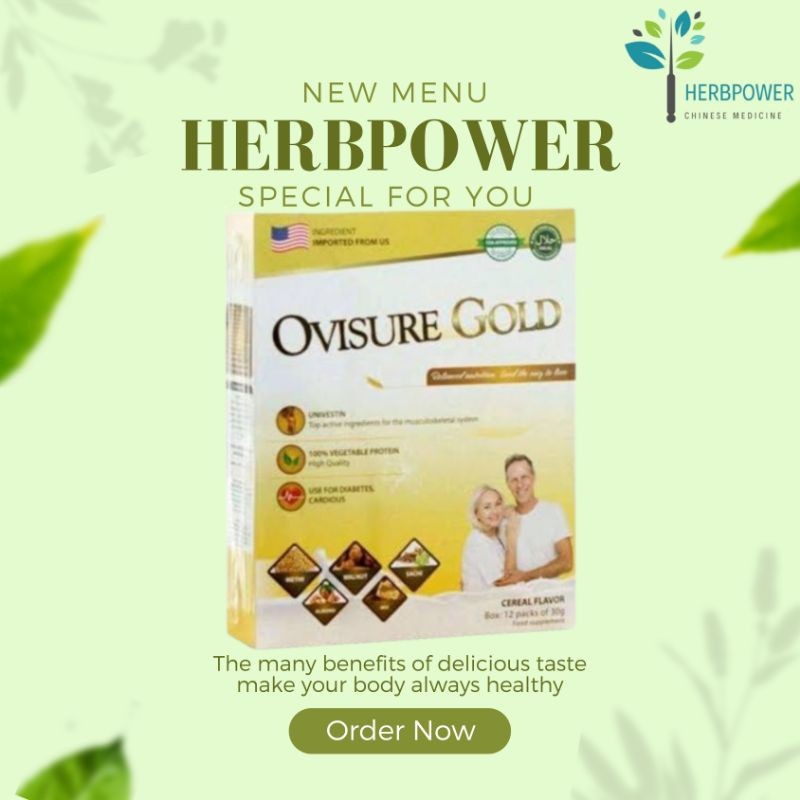 

SUSU OVISURE GOLD MILK ORIGINAL SUSU OVISURE GOLD ASLI ATASI TULANG PERSENDIAN SEHAT HERBAL BPOM