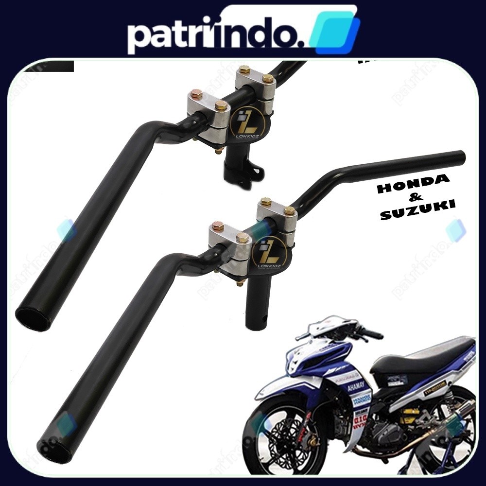 STANG RZR & DUDUKAN STANG RACING UNIVERSAL MATIC & BEBEK MIO, VARIO BEAT, SUPRA, SMASH, JUPITER VEGA