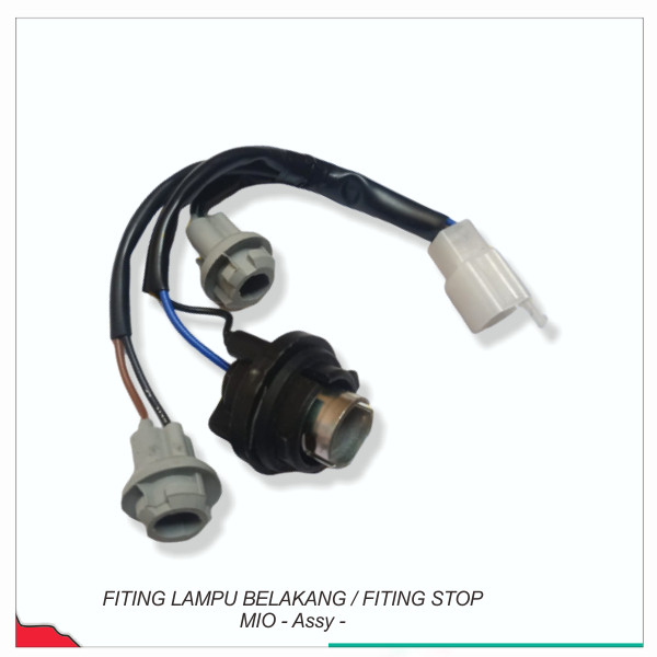 Fiting Lampu Belakang / Fiting Stop Mio - Assy -