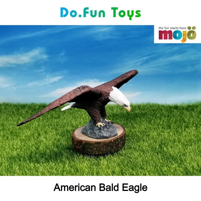 ✨E.SYO✨ - PROMO American Bald Eagle Animal Figure / Miniatur Binatang Elang by MOJO