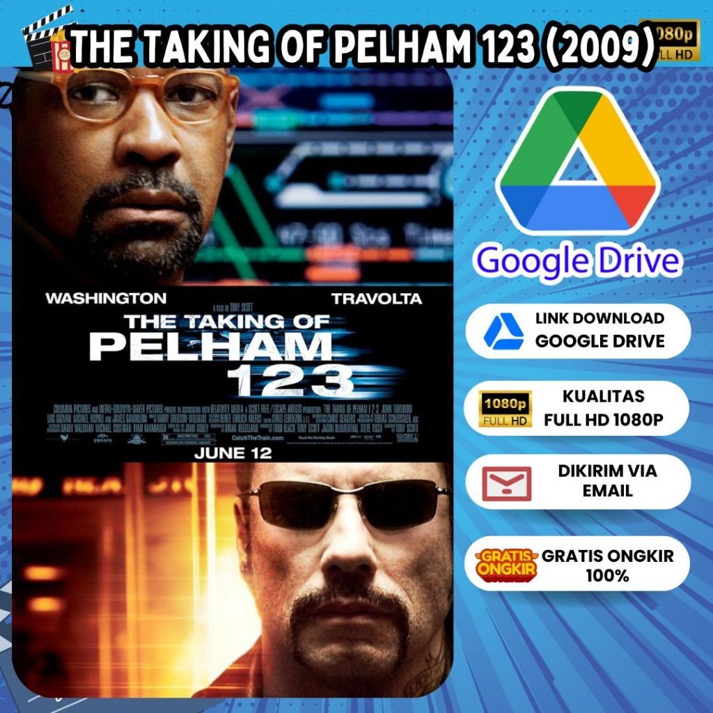 FILM THE TAKING OF PELHAM 123 (2009) BLURAY 1080P (Lіnk Gооglе Drіvе) - Sarana SB