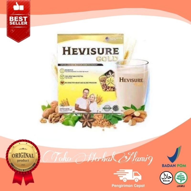 

HEVISURE GOLD MILK SUSU USA ATASI DIABETES & KENCING MANIS ORIGINAL