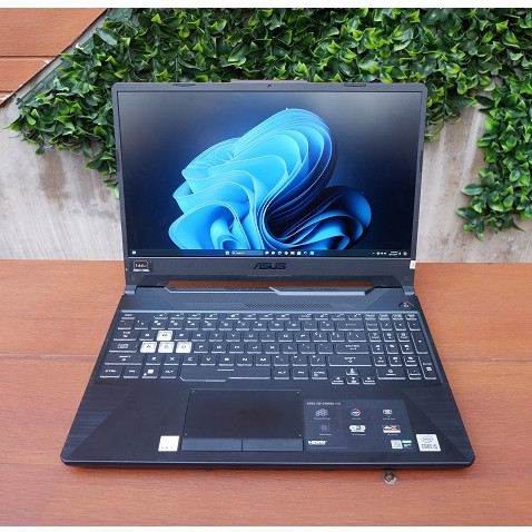 Laptop Asus TUF Gaming F15 FX506LH Core i5-10300H GTX 1650 Ram 16Gb Ssd 512Gb Full HD Laptop Murah-L