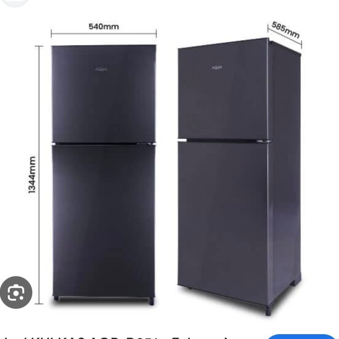kulkas aqua 2pintu aqr d251
