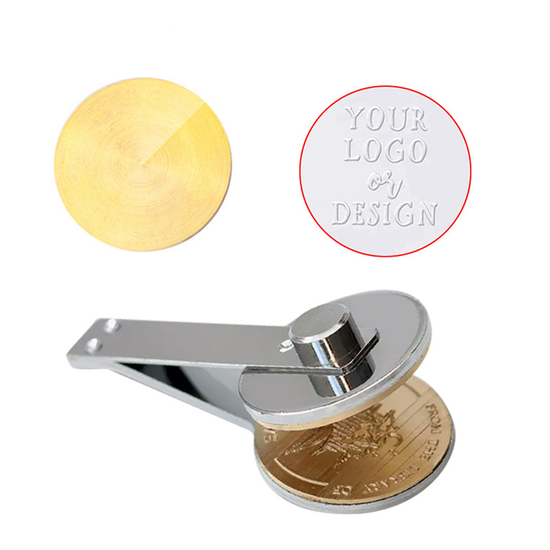 

Private Logo Customization Embosser Stamp Company Office Library Book Graduation Certificate Wedding DIY Embossing Seals Custom