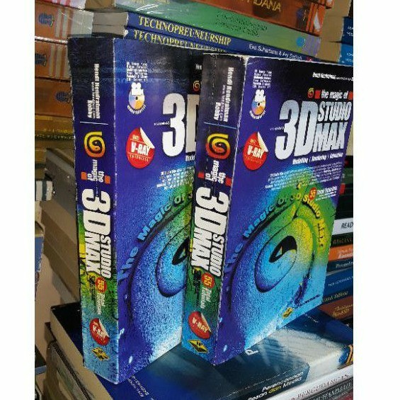 buku the magic of 3D STUDIO MAX by Hendi Hendratman