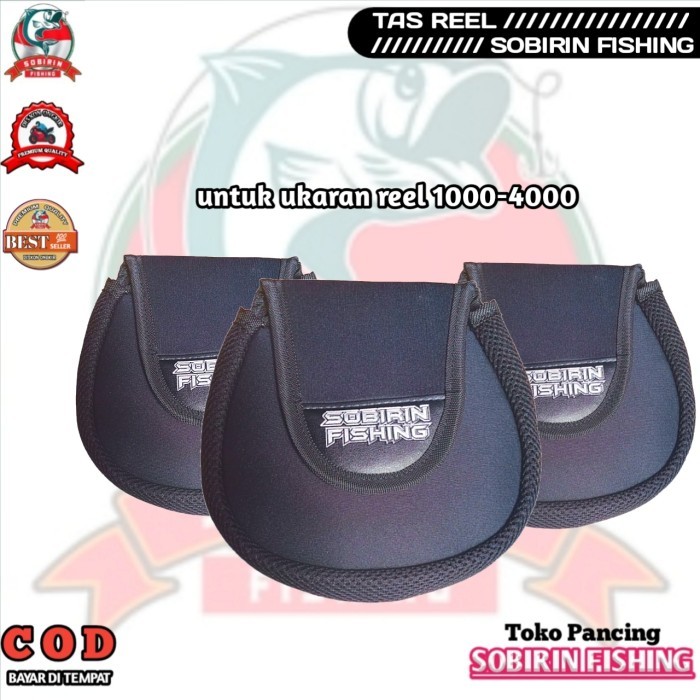 NIRMALA tas reel pancing sobirin fishing untuk reel 1000-4000 kualitas bagus - SOBIRIN FISHING