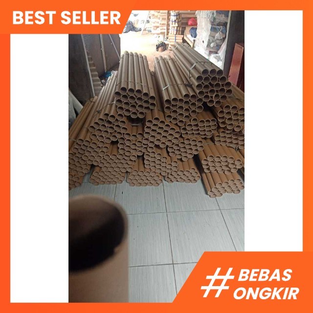 

Paper Tube Selongsong -+100cm untuk Kertas Foto Poster Stiker /Tabung Karton Core Sticker / Tabung Packing diameter 3CM / Kardus Kertas