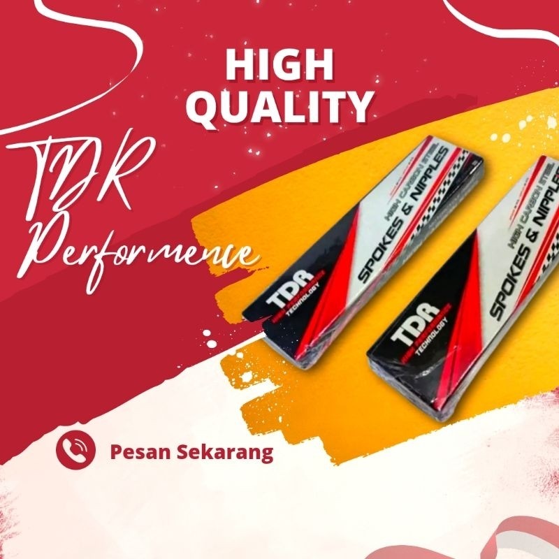 Ruji Jari TDR Ring 14 17 18 Chrome Beat Vario Mio Aerox Depan Belakang Stainless 89 120 130 154 159 