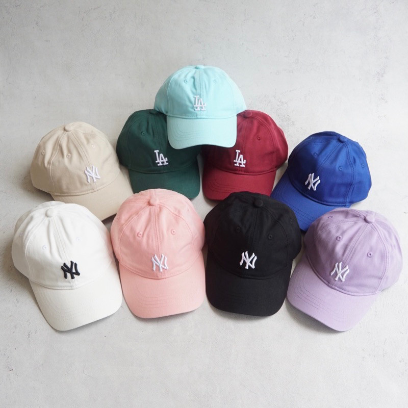 GT65R MLB Kids and Adult Couple Hat Baseball Cap NY LA | size 2-10y | purple blue black white black 