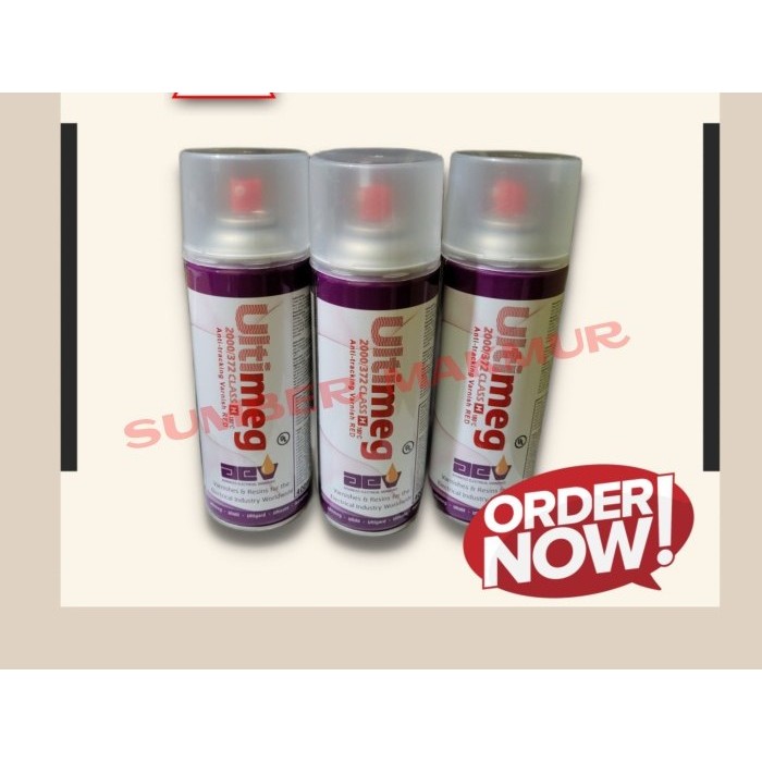 Ultimeg spray Sirlak spray Insulating Varnish kawat dinamo JFT