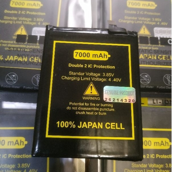 Baterai Batre Battery Oppo A9 2020 A920 A5 2020 A520 BLP727 Double Power 7000mah 2 IC Protector Bate