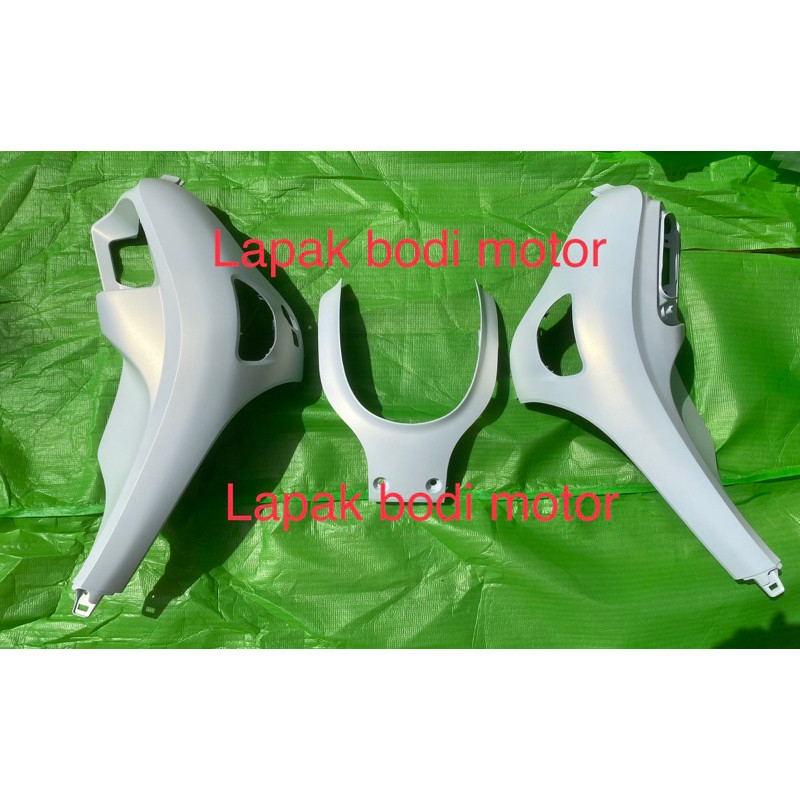 cover body bodi depan tameng set depan scoopy k2f gen 2 2024 2025 putih doff original