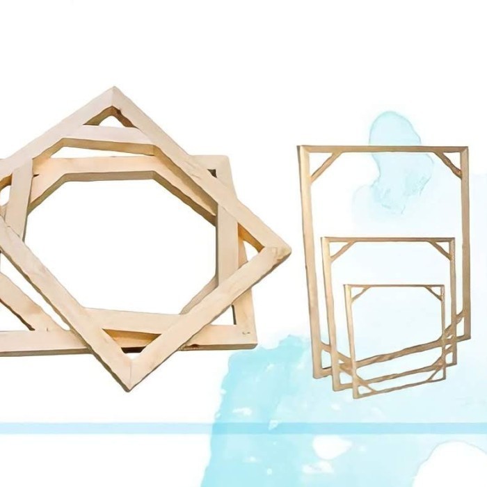 

Spanram Kanvas 40 x 50 Tebal Kayu 4 CM