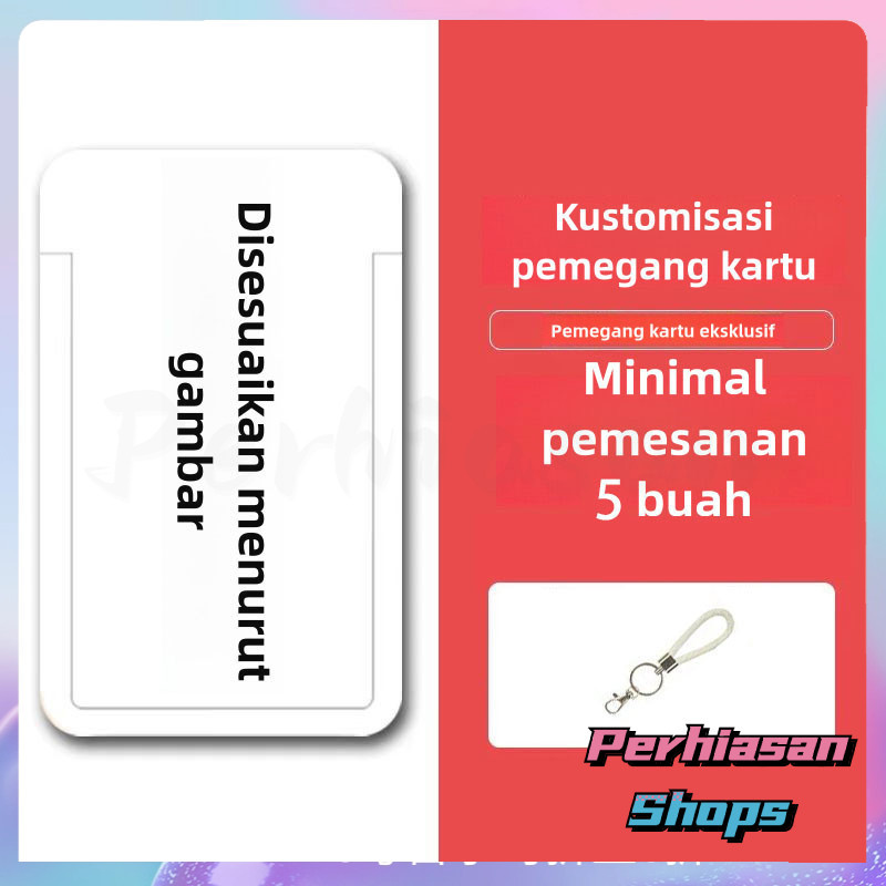 

ID CARD HOLDER MOTIF KAWAII TEMPAT KARTU PHOTOCARD PHOTO CARD ，Menyediakan Pengaturan Motif Khusus Untuk Pembungkus Kartu Identitas, Diskon Untuk Pembelian Grosir.