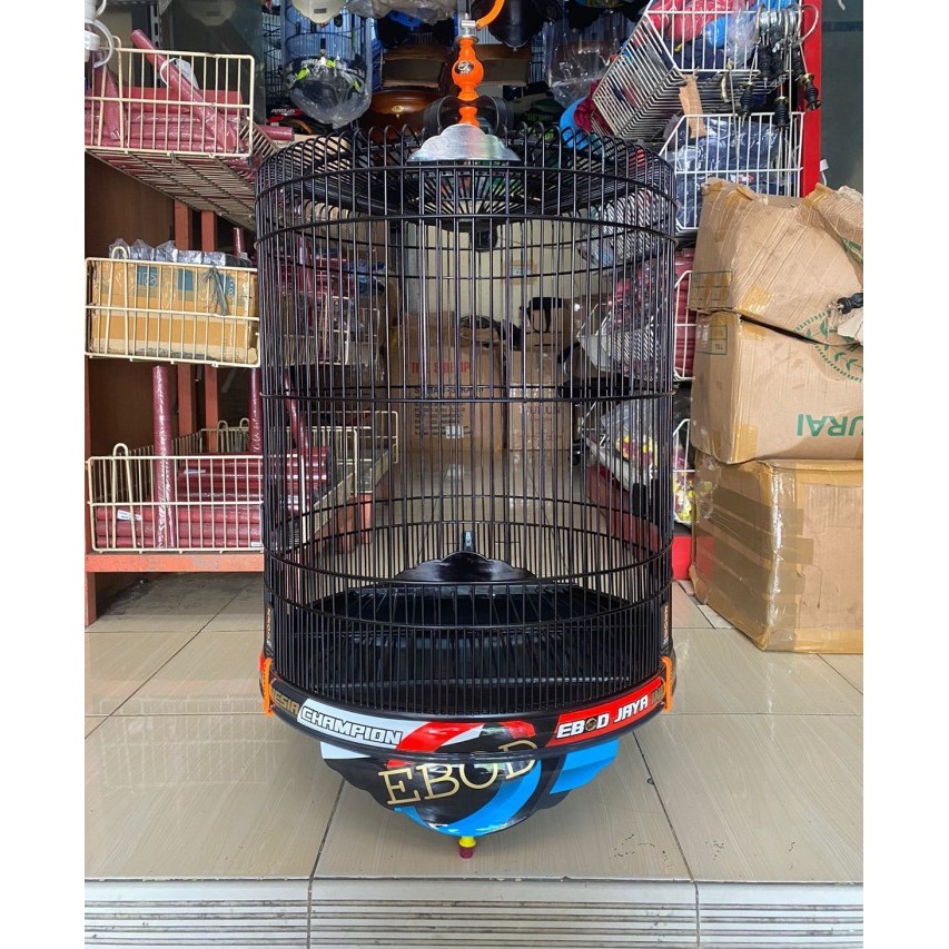 SANGKAR KANDANG MURAI BATU EBOD JAYA PVC DECAL BARU NO 2