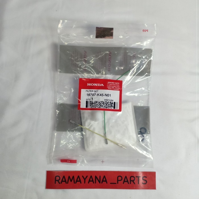 Filter Set CBR 150R K45G CBR 150R K45N CRF 250 Rally 16707K45N01 berkualitas