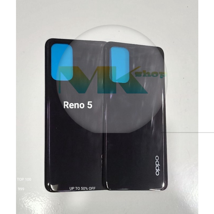 BACKDOOR OPPO RENO 5  BACKCOVER TUTUP BELAKANG PENUTUP BATERAI OPPO RENO 5