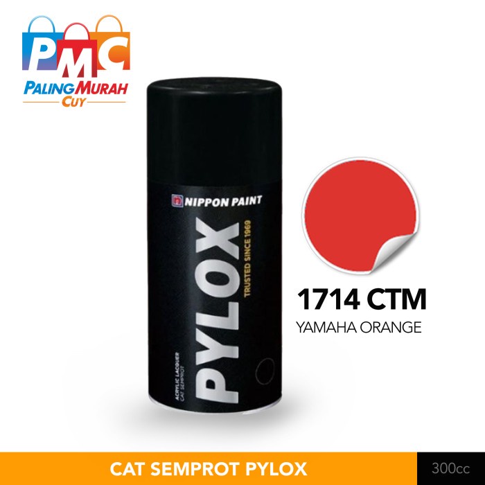 Pylox 1714 CTM Yamaha Orange Cat Semprot/Pylox/Samurai Motor/Helm