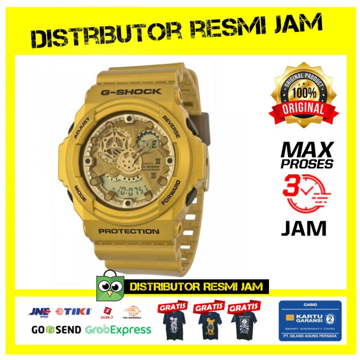 GShock GA-300GD-9ADR GA-300 GA300GD GA300 Garansi Resmi 2 Tahun