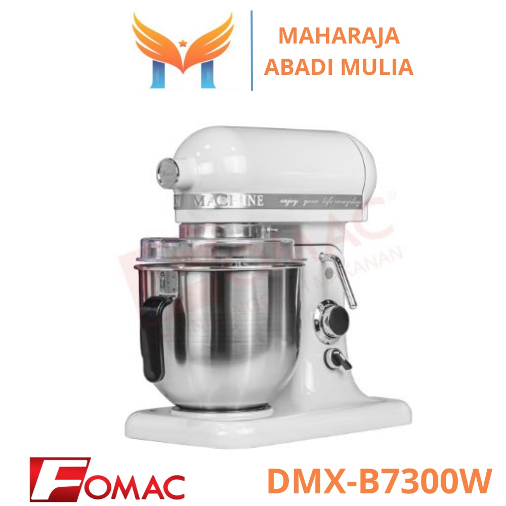 Dough Planetary Mixer Fomac Dmx-B7300W Mixer Roti 7 Liter Garansi Resmi