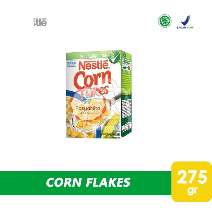 

Corn Flakes GOLD NESTLE Cereal Sereal Jagung (Box 275gr) - FasyAnita Mart Denpasar