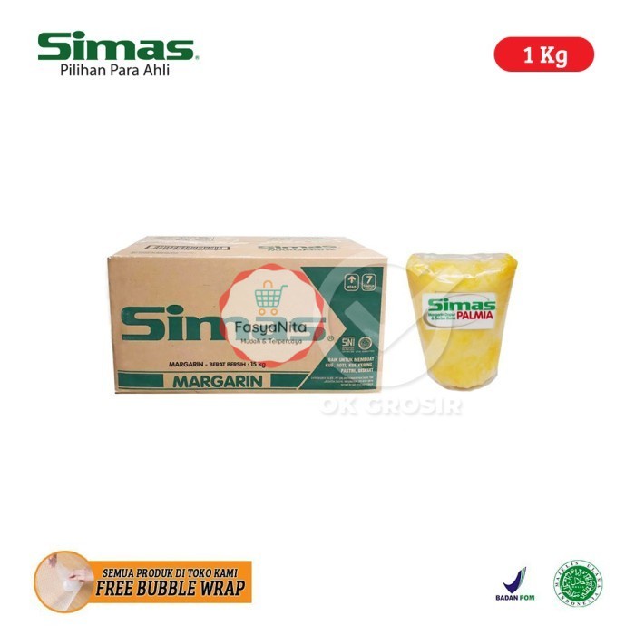 

Simas Margarin Kue Roti [1 Kg] - FasyAnita Mart Denpasar