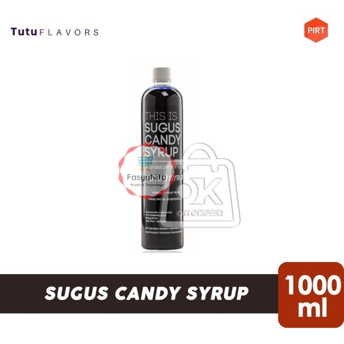 

Tutu Sugus Candy Syrup / Sirup Permen Sugus (Botol Plastik 1000ml) - FasyAnita Mart Denpasar