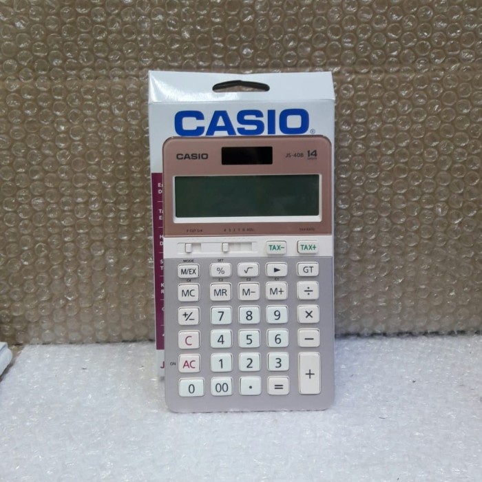 

CASIO CALCULATOR JS 40 B HEAVY DUTY 14 DIGIT