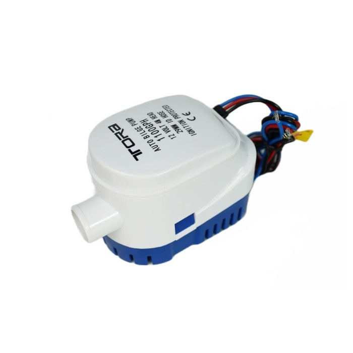 TORA Pompa Air Celup Otomatis DC12V 1100 GPH - Automatic Bilge Pump