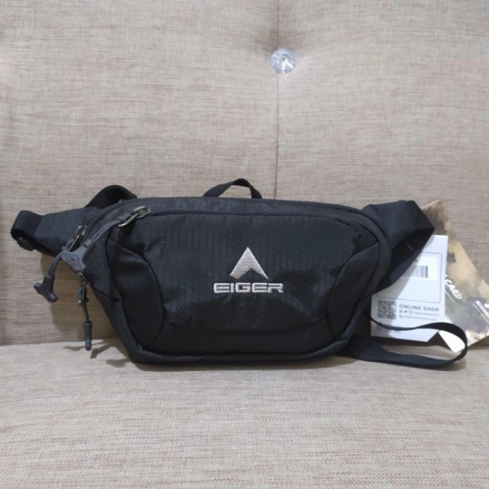 Eiger Tas Selempang Cervus Waist Bag Original - Hitam