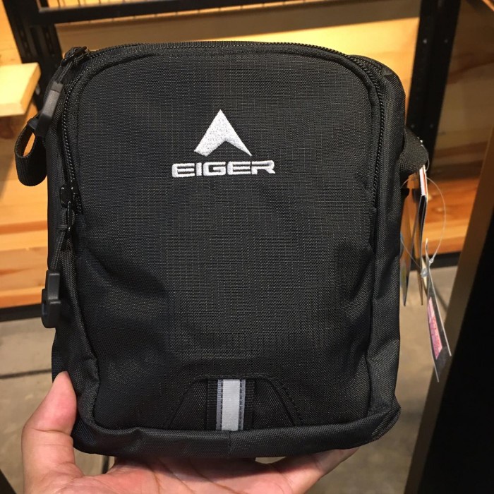 Tas Selempang Eiger Original Travel Pouch 2F - Black