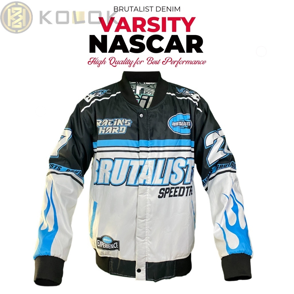 Jaket Nascar Vintage Racing Jacket Motif NASCAR SALUR