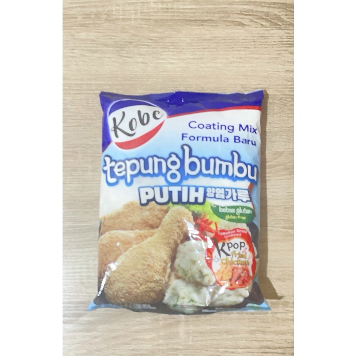 

New Produk Kobe Tepung Bumbu Putih 850gr