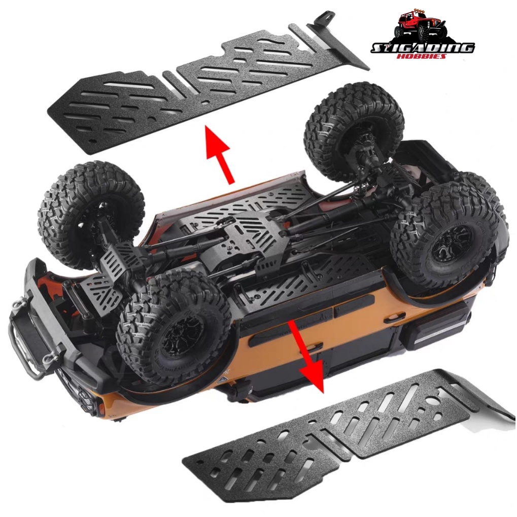 METAL ARMOR SIDE PLATE TRAXXAS TRX4 HB R1001