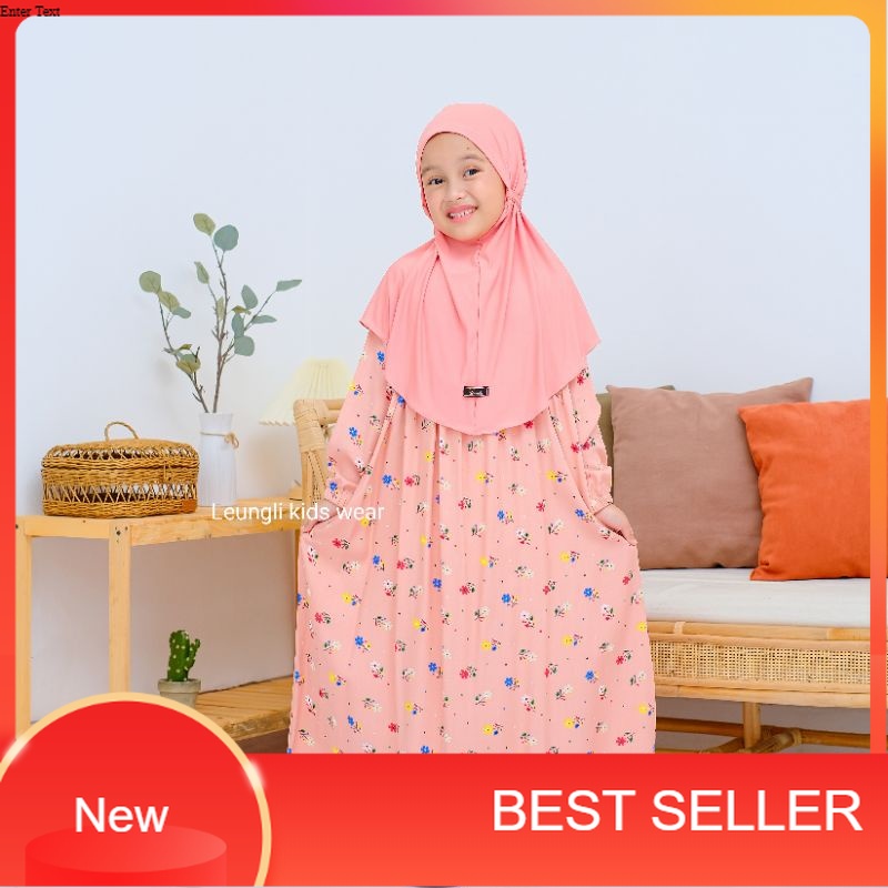 Gamis baru Umur 3 sd 12 tahun Gamis anak perempuan gamis anak-anak perempuan/ Lavender