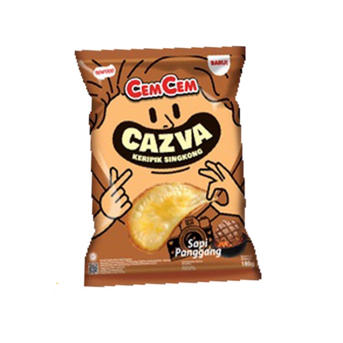 

CemCem Cazva Keripik Singkong Sapi Panggang [180 gr]