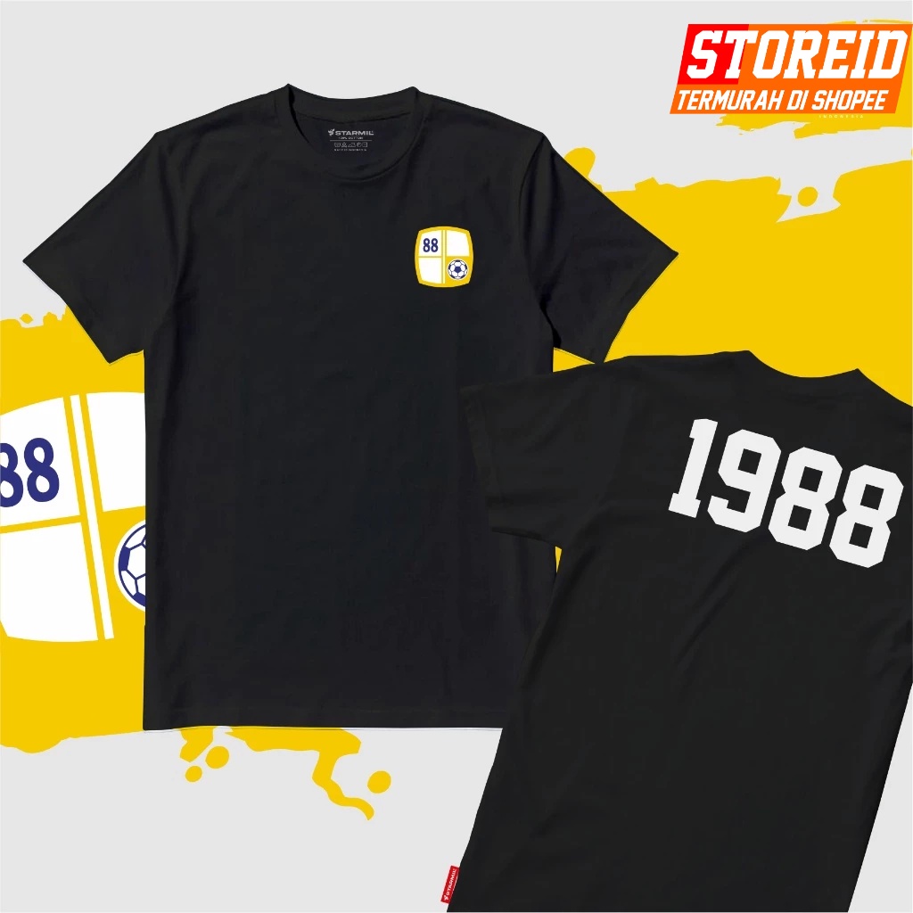 Kaos Barito Putera 1988 Laskar Antasari Supporter Barito Mania Tshirt starmils 10997A