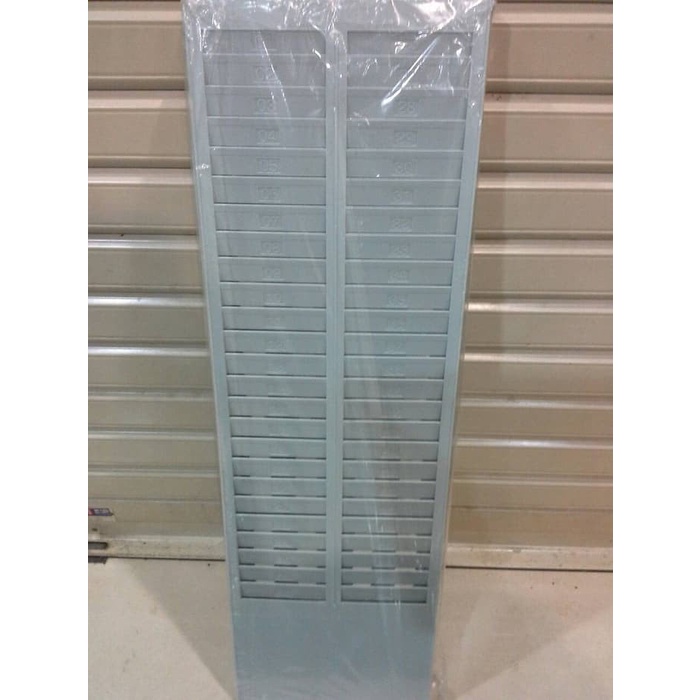 

Rak Kartu Amano Plastik Isi 50