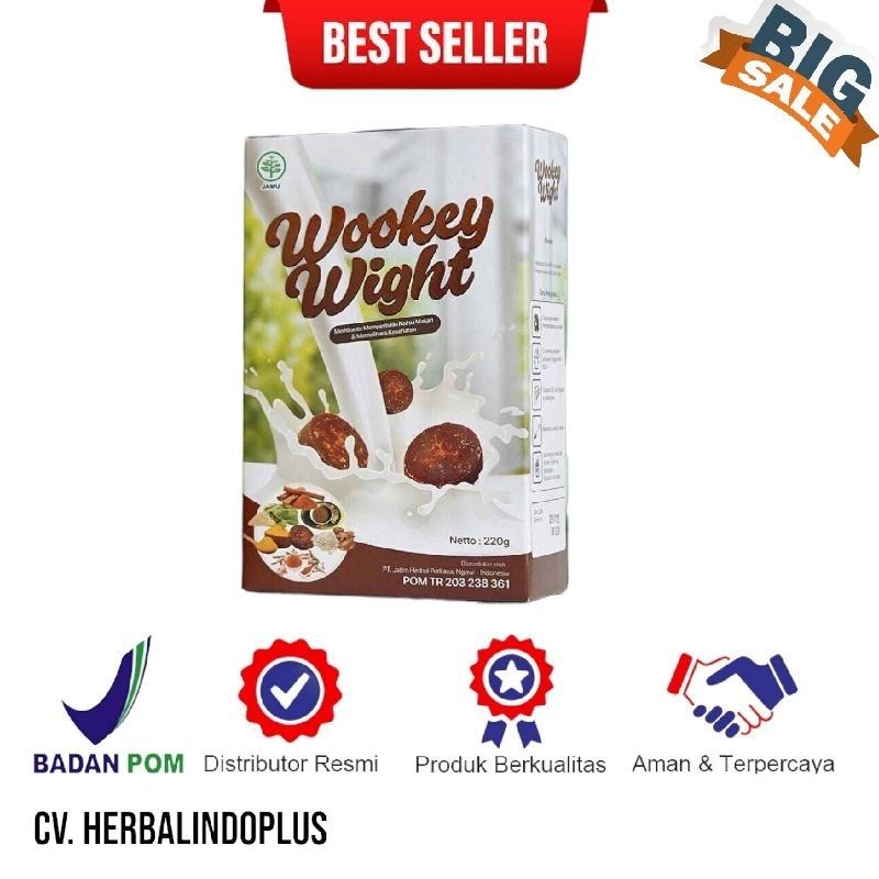 

Paket 3 Box Wookey Weight Susu Penambah Berat Badan Dan Penggemuk Badan