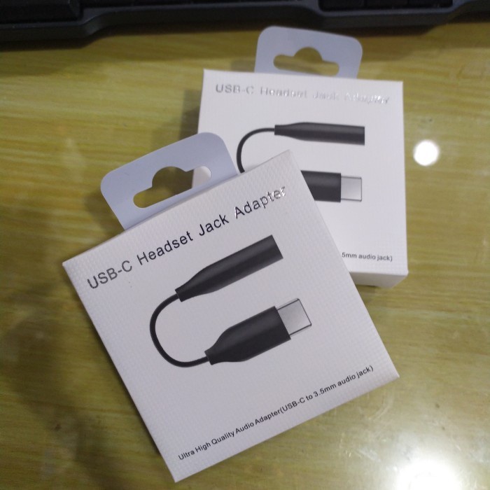 CONVERTER HEADSET TYPE C TO AUDIO JACK ADAPTER 3.5mm