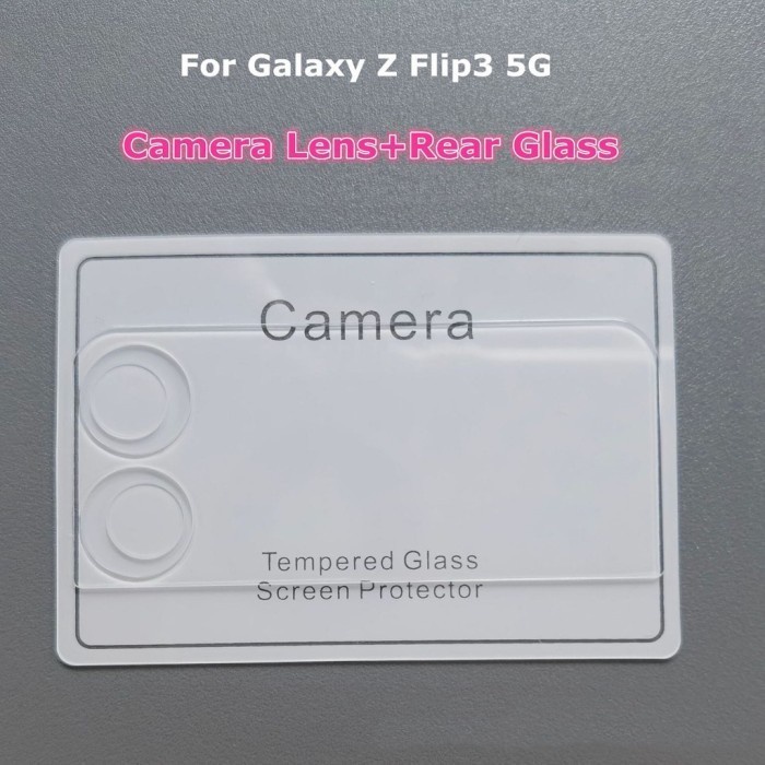 Tempered Glass Kamera Samsung Galaxy Z Flip 4 / Z Flip 3 5G Lens