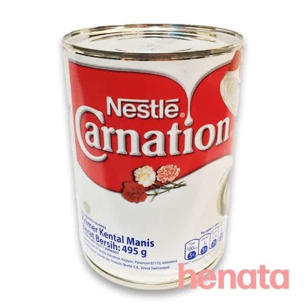 

Nestle Carnation Susu Kental Manis Kaleng 495gr Karton