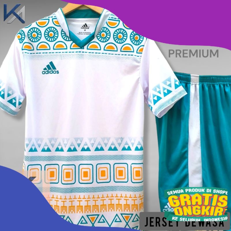 Jersey Baju Bola Setelan Dewasa Olah Raga Futsal Sepak bola Volly Terbaru/ Bigsize jumbo